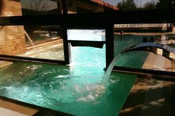 Indoor/outdoor pool