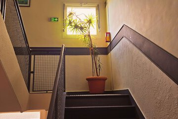 Handrails in hallways