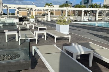 Rooftop pool