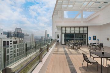 Rooftop terrace