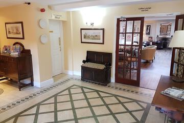 Interior entrance