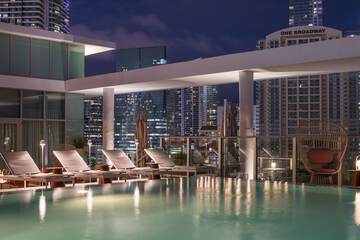Rooftop pool