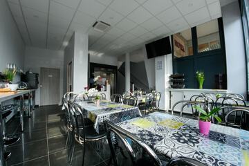 Breakfast area