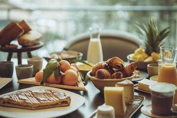 Breakfast buffet