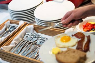 Breakfast buffet
