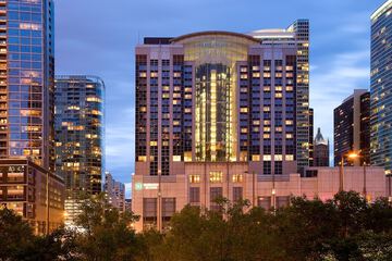 Front of property - evening/night