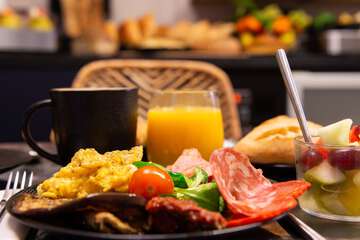 Breakfast buffet