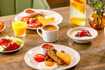 Breakfast area