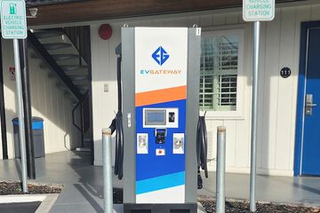 Electric vehicle charging station