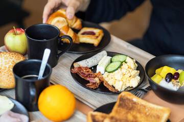 Breakfast buffet