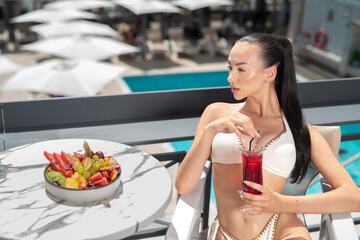 Rooftop pool