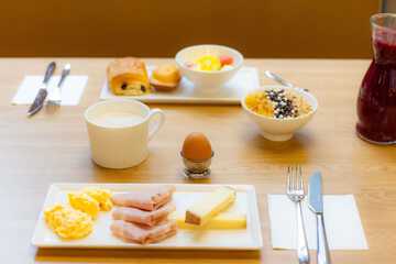 Breakfast area