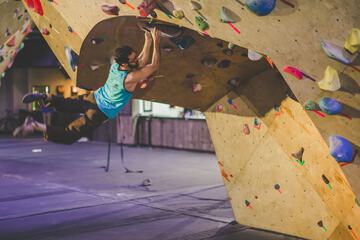 Rock climbing wall - indoor