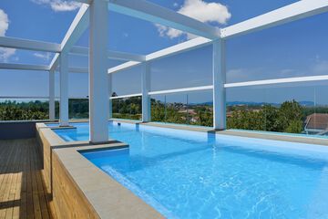 Rooftop pool