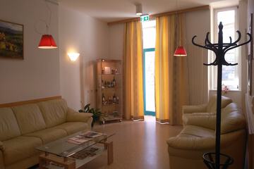 Interior entrance