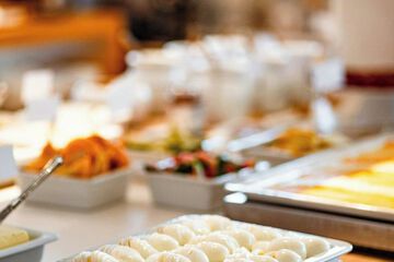 Breakfast buffet