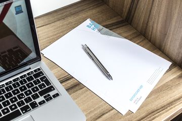In-room business center