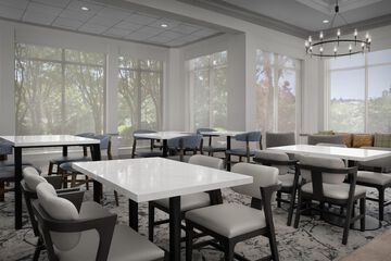 Breakfast area