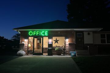 Front of property - evening/night