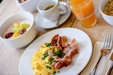 Breakfast buffet