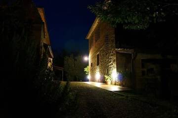 Front of property - evening/night