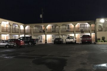 Front of property - evening/night