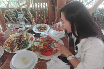 Couples dining