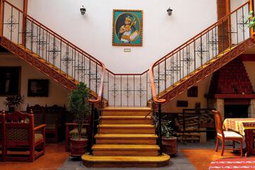 Interior entrance