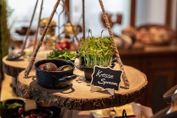 Breakfast buffet