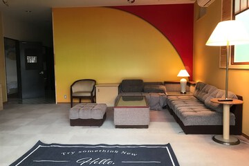 Lobby sitting area
