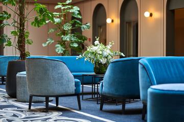 Lobby sitting area