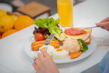 Breakfast meal