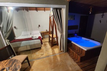 Private spa tub