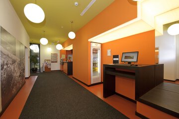 Check-in/check-out kiosk