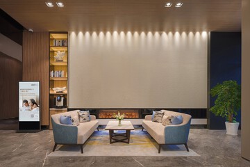 Lobby sitting area