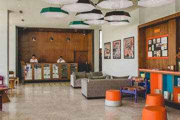 Lobby sitting area