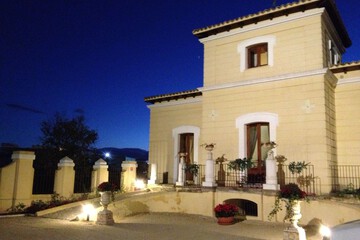 Front of property - evening/night