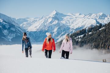 Snowshoeing