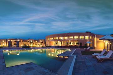 Front of property - evening/night