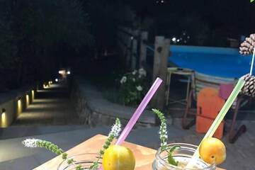 Poolside bar