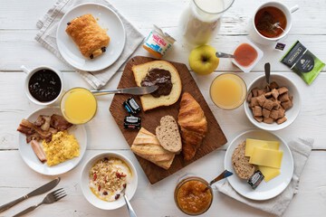 Breakfast buffet