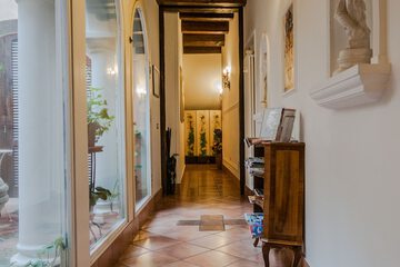 Interior entrance