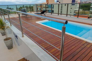 Rooftop pool