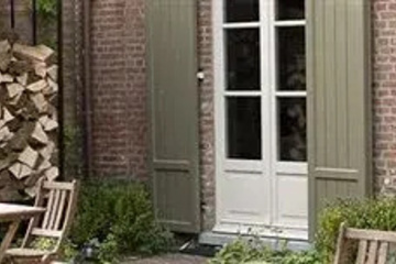 outside