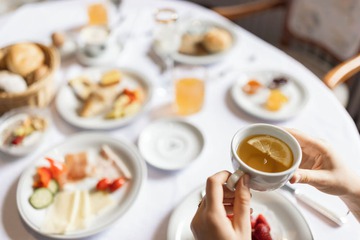Breakfast area