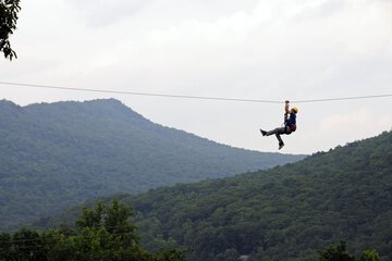 Ziplining