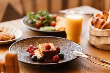 Breakfast area