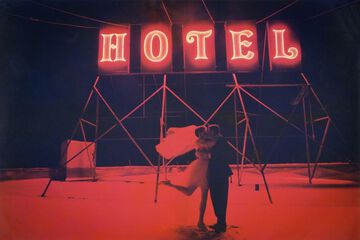 Front of property - evening/night