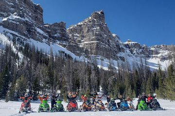 Snowmobiling