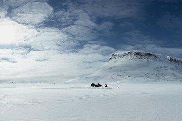 Snowmobiling